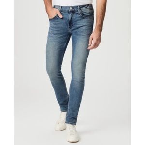 Paige 34x30 Lennox Men’s Jeans In Ewan Blue Stretch Slim Fit